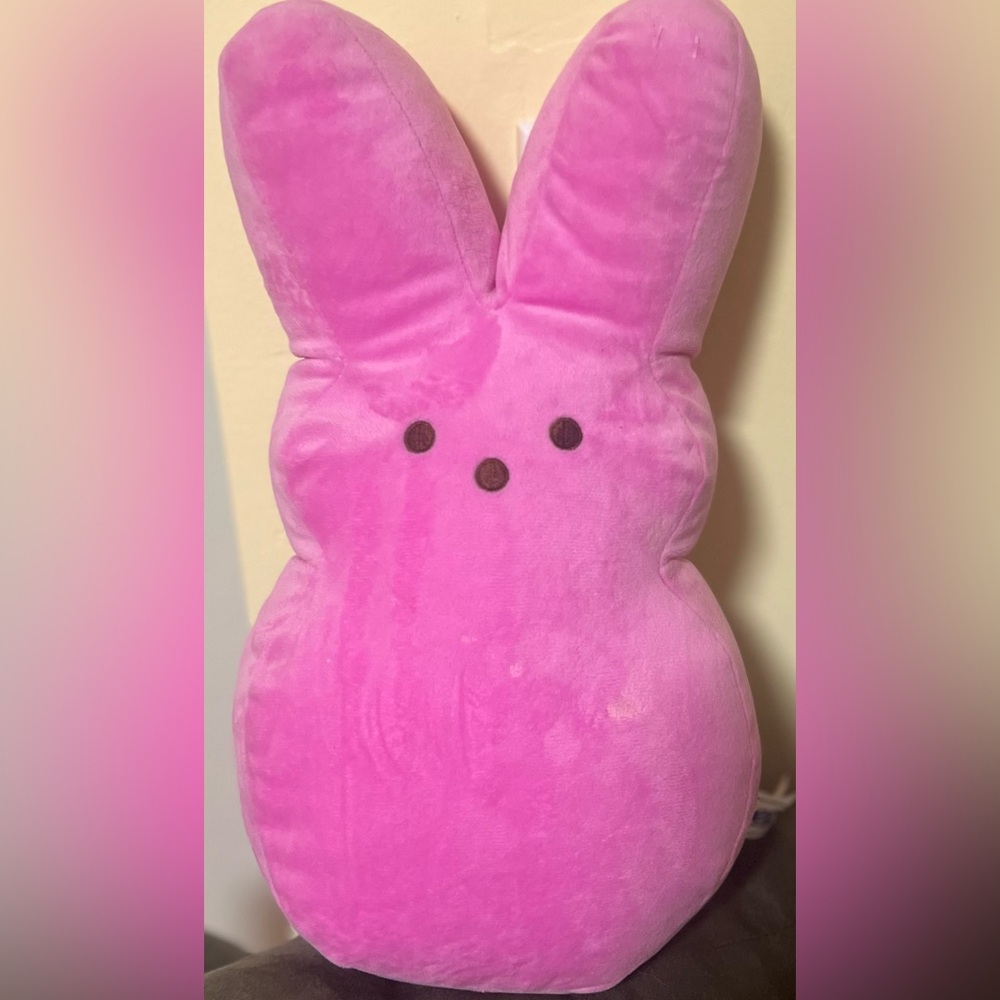 Stuffed pink Peeps bunny